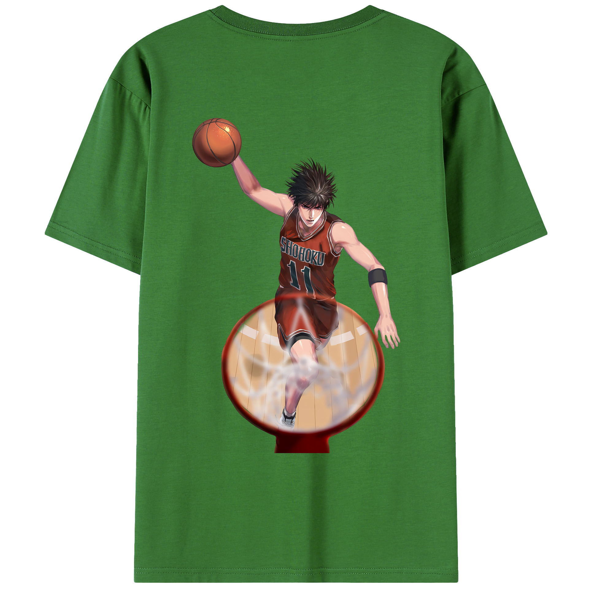 （画像用） SLAM DUNK／スラムダンク レディース半袖Tシャツ(バックプリント)